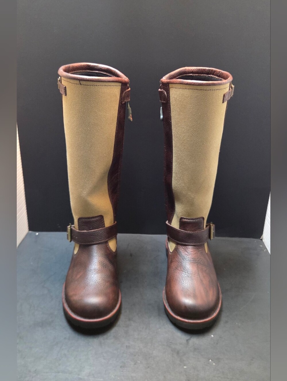 SHE Outdoor Lubbock 2.0 Snake Boots Womens 7.5 Brown Tan Water/Snakeproof. 0239